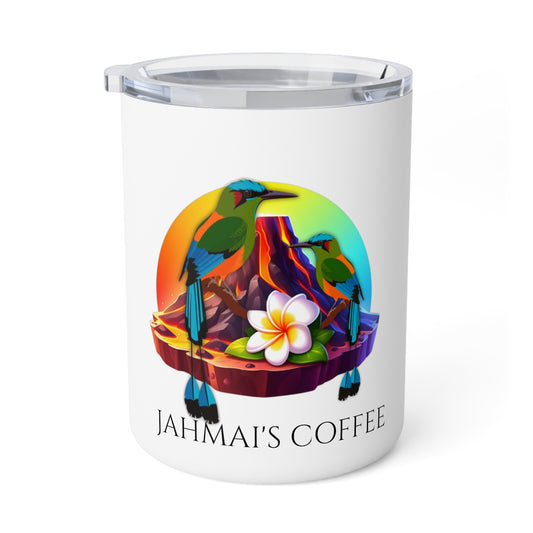 Jahmai's Coffee Insulated Coffee Mug, 10oz