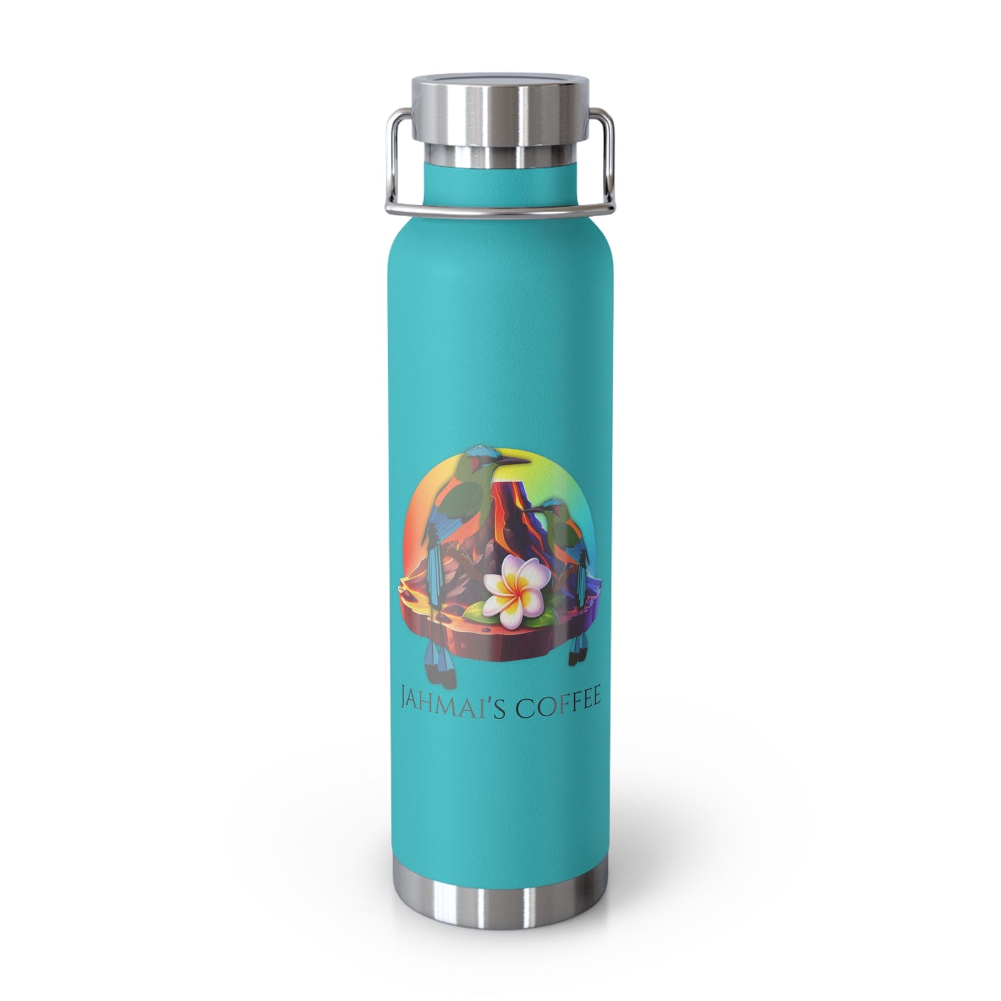 Jahmai's Coffee Copper Vacuum Insulated Bottle, 22oz