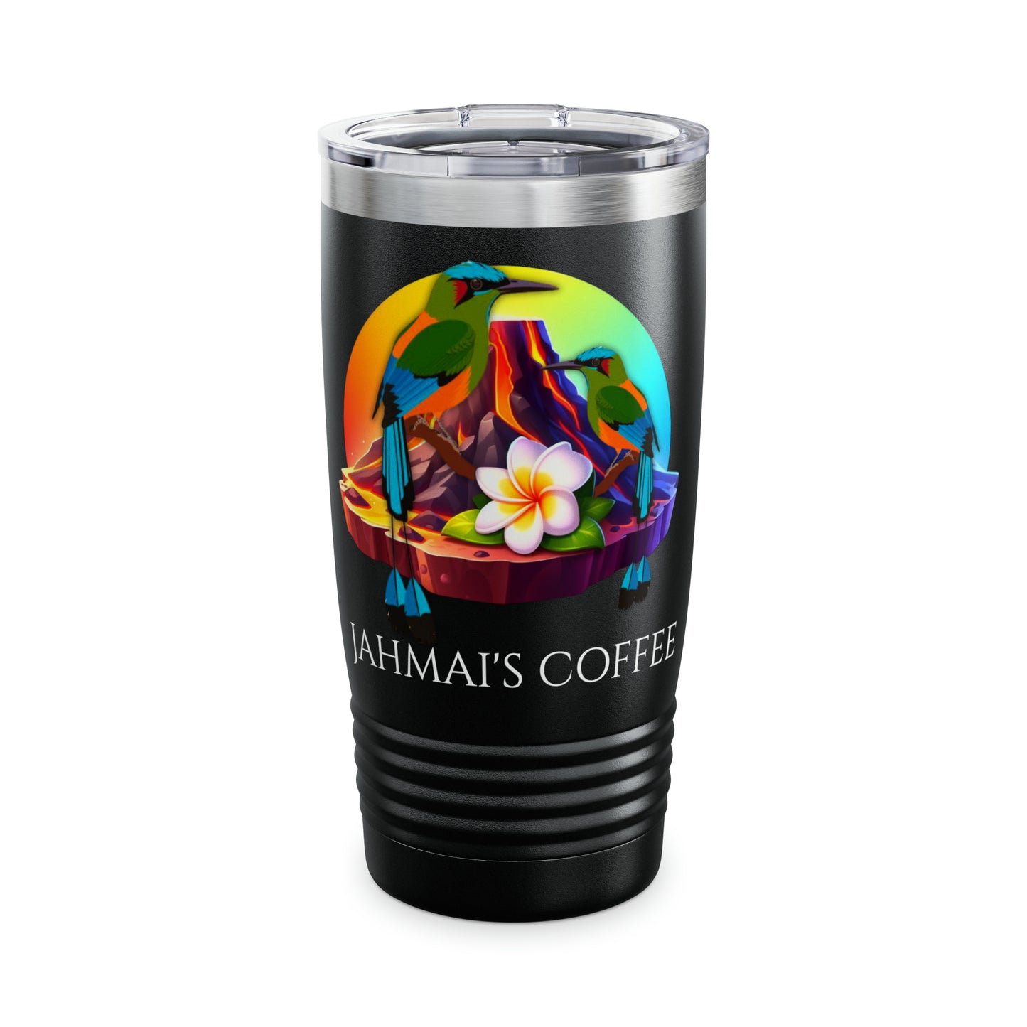 Jahmai's Coffee Ringneck Tumbler, 20oz