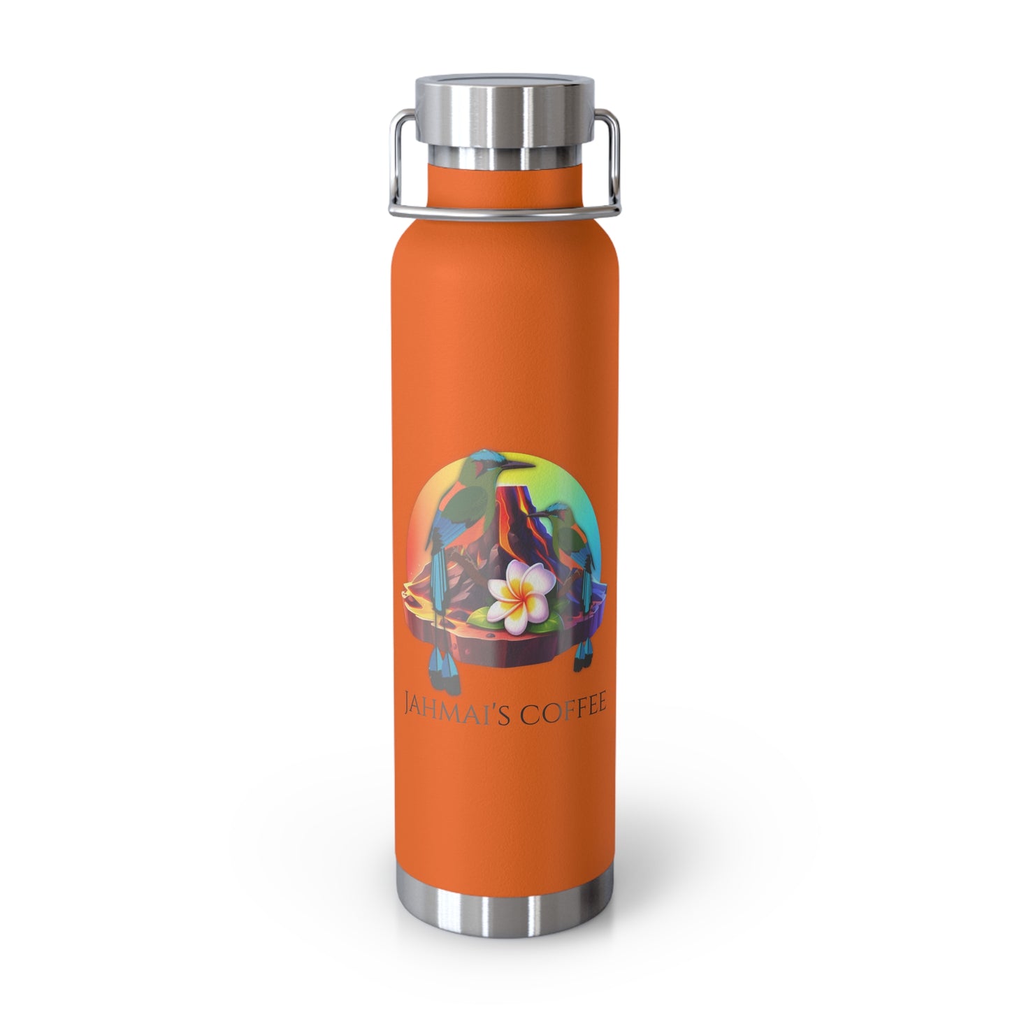 Jahmai's Coffee Copper Vacuum Insulated Bottle, 22oz